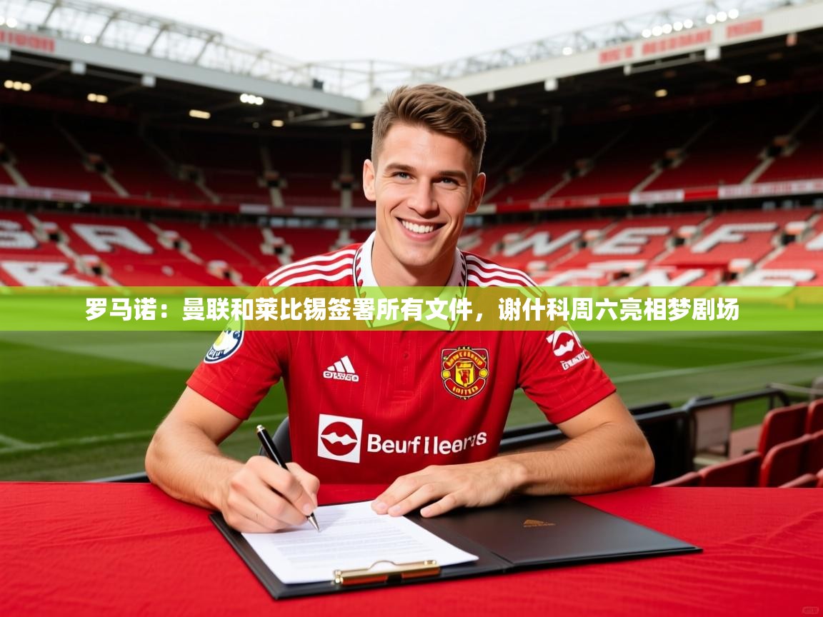 2025爱游戏官方网站入口罗马诺:曼联和莱比锡签署所有文件,谢什科周六亮相梦剧场 第3张
